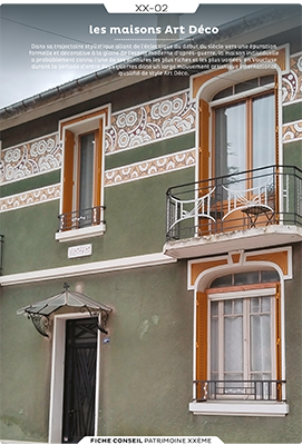 Les maisons Art Déco