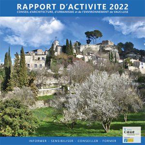 Rapport d'activité - Architecture Vaucluse