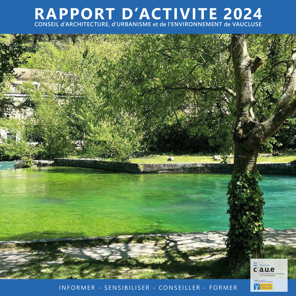 Rapport d'activité - Architecture Vaucluse