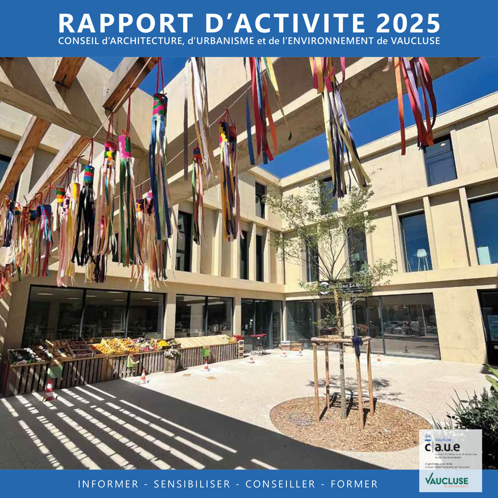 Rapport d'activité - Architecture Vaucluse